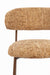 Barkruk Claes Polyester Okergeel 65 cm – detail