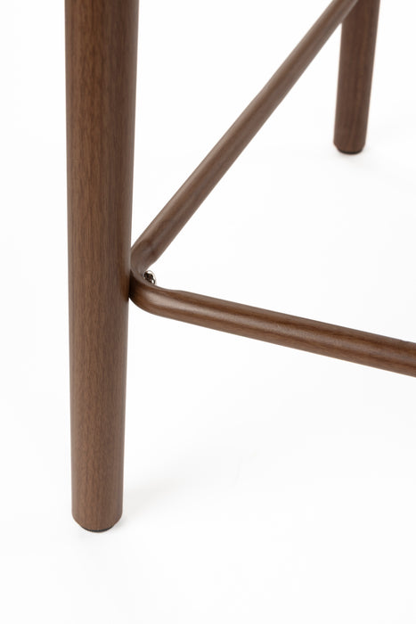 Barkruk Lee Counter Chair Polyester, Metaal Beige 65.7cm, sfeerbeeld 11