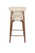 Barkruk Lee Counter Chair Polyester, Metaal Beige 65.7cm, sfeerbeeld 4