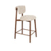Barkruk Counter Lee Polyester Beige 65.7cm-Barkrukken-Creating Home