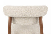 Barkruk Counter Lee Polyester Beige 65.7cm-Fauteuils-Creating Home