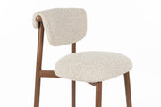 Barkruk Counter Lee Polyester Beige 65.7cm-Fauteuils-Creating Home