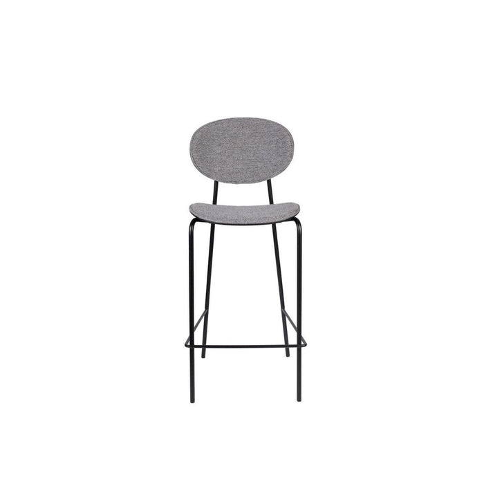 Barkruk Donny Grey hoogte 96cm-Barkrukken-Creating Home