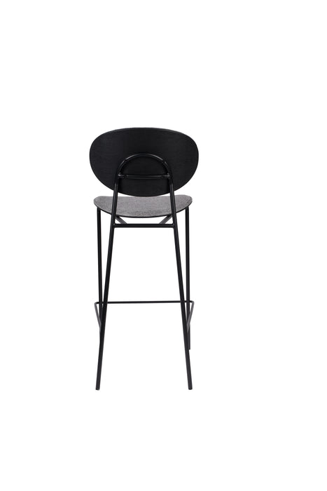 Barkruk Donny Stof Grijs 66cm-Barkrukken-Creating Home