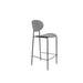 Barkruk Donny Stof Grijs 66cm-Barkrukken-Creating Home