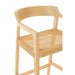 Barkruk Emma Teakhout Naturel 78 cm-Barkrukken-J-Line