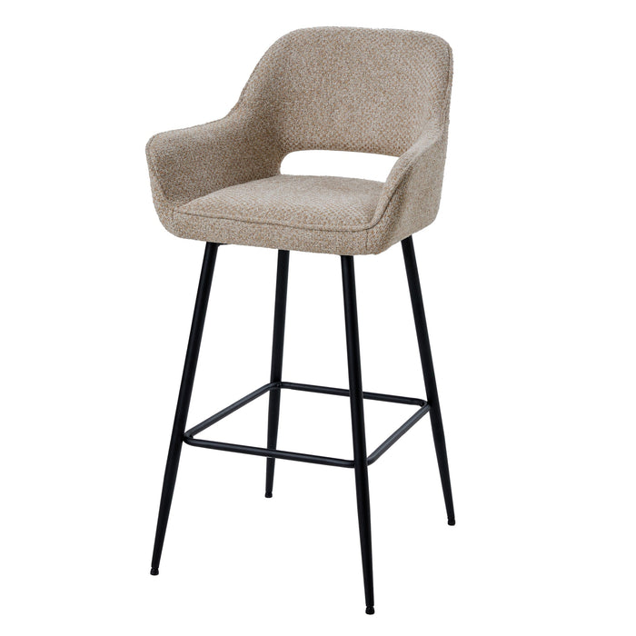 Barkruk Fallon Polyester Beige 736781-Barkrukken-PTMD