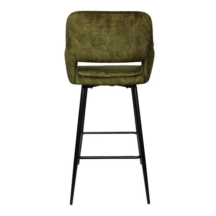 Barkruk Fallon Polyester Zwart 700881-Barkrukken-PTMD