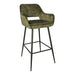 Barkruk Fallon Polyester Zwart 700881-Barkrukken-PTMD