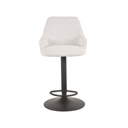 Barkruk Fender Champagne Boucle Gaslift 50x52x110 cm-Barkrukken-LABEL51