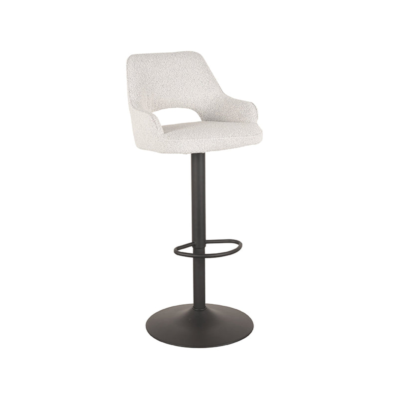 Barkruk Fer Champagne Boucle Gaslift-Barkrukken-LABEL51