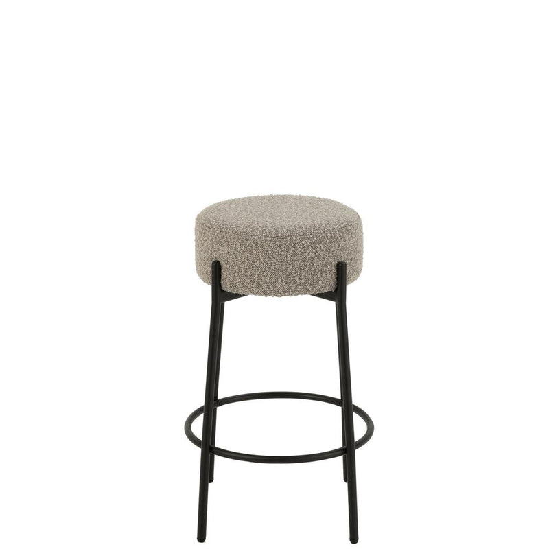 Barkruk Grijs Multiplex 41 cm 41x41x67 cm-Barkrukken-J-Line