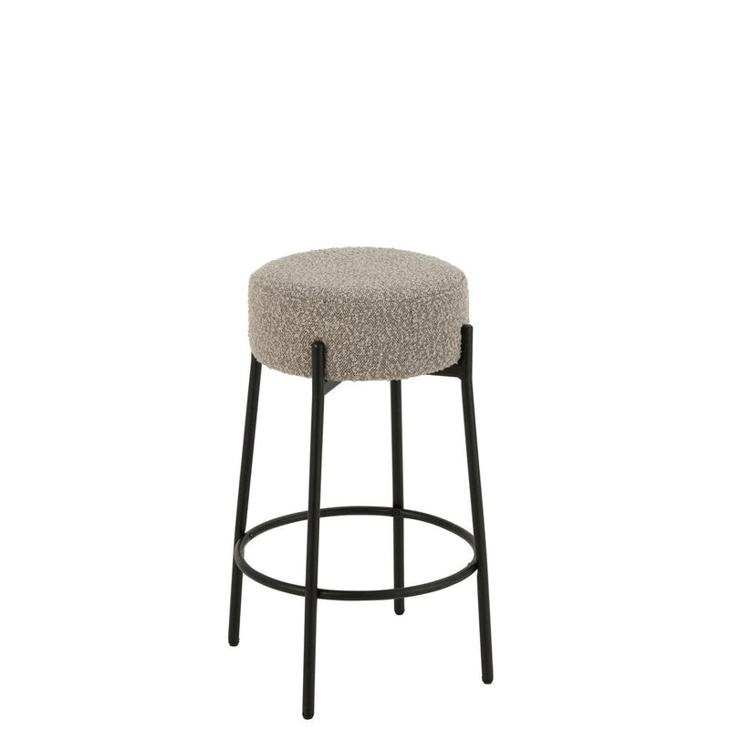 Barkruk Grijs Multiplex 41 cm 41x41x67 cm-Barkrukken-J-Line