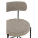 Barkruk Grijs Polyester 48 cm 48x53x97 cm-Barkrukken-J-Line