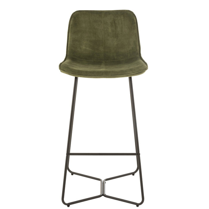 Barkruk Groen Schuim 48 cm 48x57x103 cm-Barkrukken-J-Line