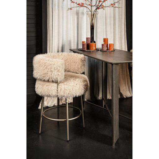 Barkruk Hair Crème Bar Stoel Champagne Metaal-Barkrukken-PTMD