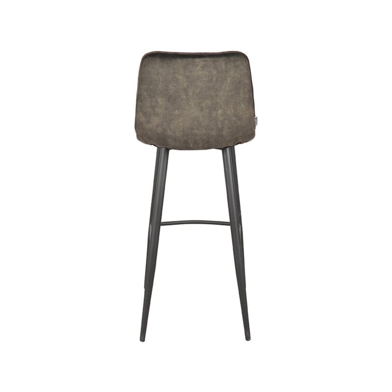 Barkruk Jelt Hunter Velours Hoog 45x48x107 cm-Barkrukken-LABEL51
