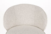 Barkruk Joa Polyester Beige 75cm-Barkrukken-Creating Home