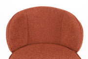 Barkruk Joa Polyester Terracotta 75cm-Barkrukken-Creating Home