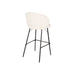 Barkruk Joa Polyester Wit 75cm-Barkrukken-White Label Living