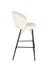 Barkruk Joa Polyester Wit 75cm-Barkrukken-White Label Living
