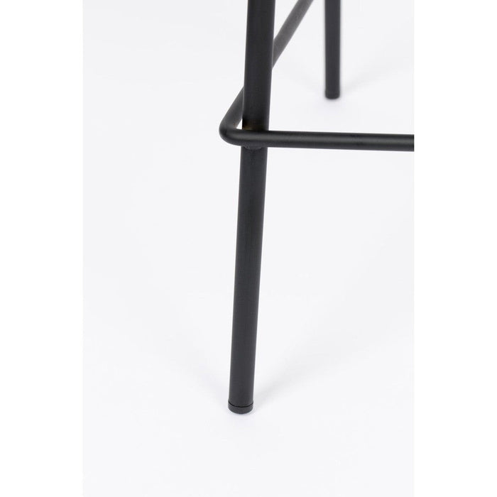 Barkruk Jolien Black/Grey-Barkrukken-Creating Home