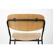 Barkruk Jolien Black/Wood-Barkrukken-Creating Home