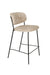 Barkruk Jolien Bouclé Beige 65 cm – hoofdfoto