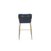 Barkruk Jolien Gold/Dark Blue-Barkrukken-Creating Home