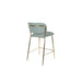 Barkruk Jolien Gold/Light Green-Barkrukken-Creating Home