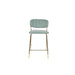 Barkruk Jolien Gold/Light Green-Barkrukken-Creating Home