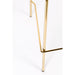 Barkruk Jolien Goud/light Nylon en polyester Groen 65cm-Barkrukken-Creating Home