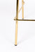 Barkruk Jolien Goud/roze Nylon en polyester Roze 65cm-Barkrukken-Creating Home