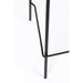 Barkruk Jolien Nylon en polyester Donkergrijs 65cm-Barkrukken-Creating Home