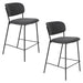 Barkruk Jolien Nylon en polyester Donkergrijs 65cm