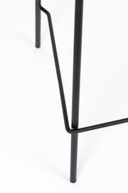 Barkruk Jolien Nylon en polyester Donkergrijs 65cm-Barkrukken-Creating Home