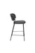 Barkruk Jolien Nylon en polyester Donkergrijs 65cm-Barkrukken-Creating Home