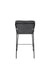 Barkruk Jolien Nylon en polyester Donkergrijs 65cm-Barkrukken-Creating Home