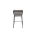 Barkruk Jolien Zwart/grijs Nylon en polyester Grijs 65cm-Barkrukken-Creating Home