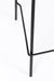 Barkruk Jolien Zwart/grijs Nylon en polyester Grijs 65cm-Barkrukken-Creating Home