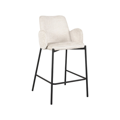 Barkruk Joni Creme Elegance Laag 51x53x94 cm-Barkrukken-LABEL51