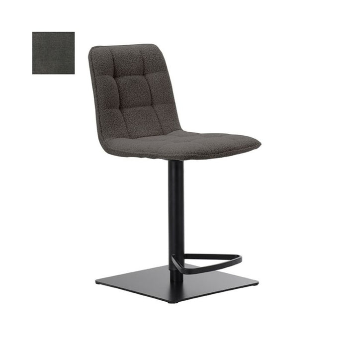 Barkruk Juul Velours Antraciet 45 cm-Barkrukken-LABEL51