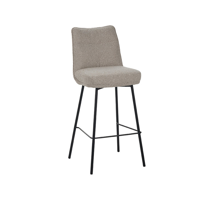 Barkruk Lennon Bouclé Naturel 78cm-Barkrukken-LABEL51