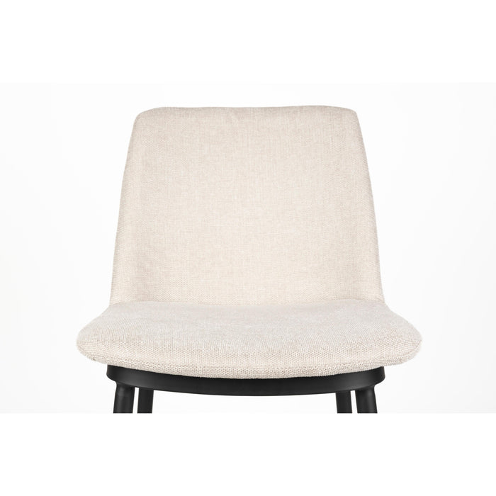Barkruk Lionel Nylon en polyester Beige 65cm-Barkrukken-Creating Home