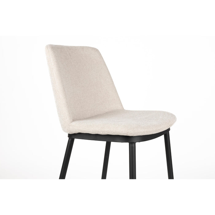 Barkruk Lionel Nylon en polyester Beige 65cm-Barkrukken-Creating Home