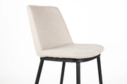 Barkruk Lionel Nylon en polyester Beige 65cm-Barkrukken-Creating Home