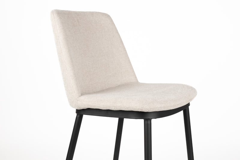 Barkruk Lionel Nylon en polyester Beige 65cm-Barkrukken-Creating Home