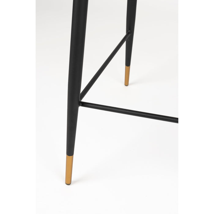 Barkruk Lionel Nylon en polyester Donkergrijs 65cm-Barkrukken-Creating Home