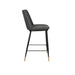 Barkruk Lionel Nylon en polyester Donkergrijs 65cm-Barkrukken-Creating Home