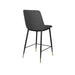 Barkruk Lionel Nylon en polyester Donkergrijs 65cm-Barkrukken-Creating Home